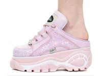 pink glitter buffalo shoes